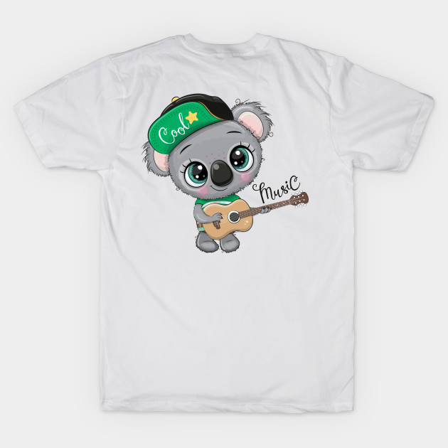 Cute koala with a guitar. by Reginast777